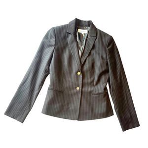 NWT Calvin Klein Pinstripe Blazer. Size 6